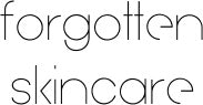 Forgotten Skincare logo